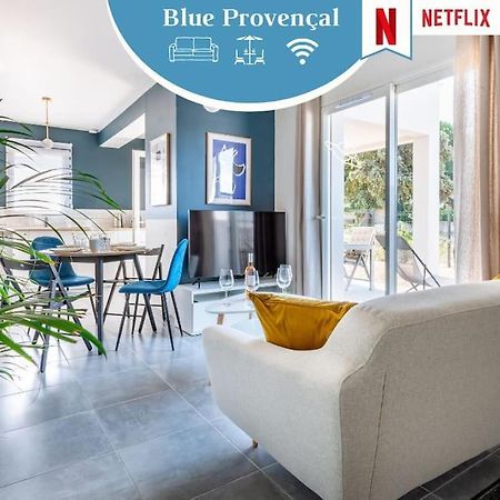 ☆ Blue Provençal Appartement ☆ Morieres-les-Avignon Extérieur photo