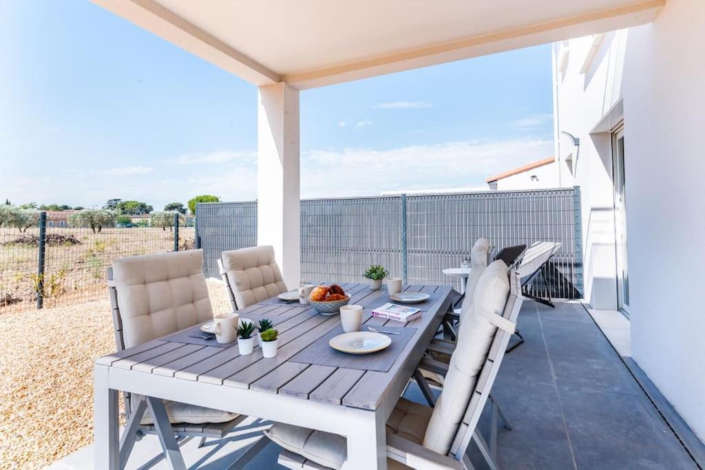 ☆ Blue Provençal Appartement ☆ Morieres-les-Avignon Extérieur photo