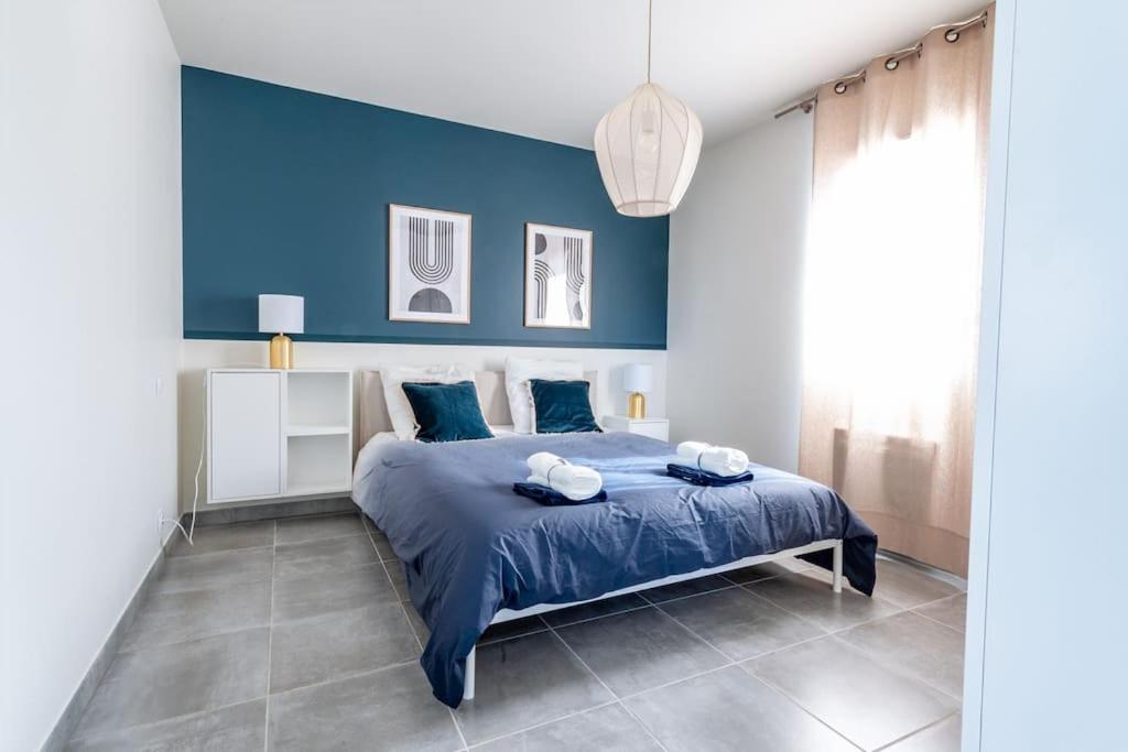 ☆ Blue Provençal Appartement ☆ Morieres-les-Avignon Extérieur photo