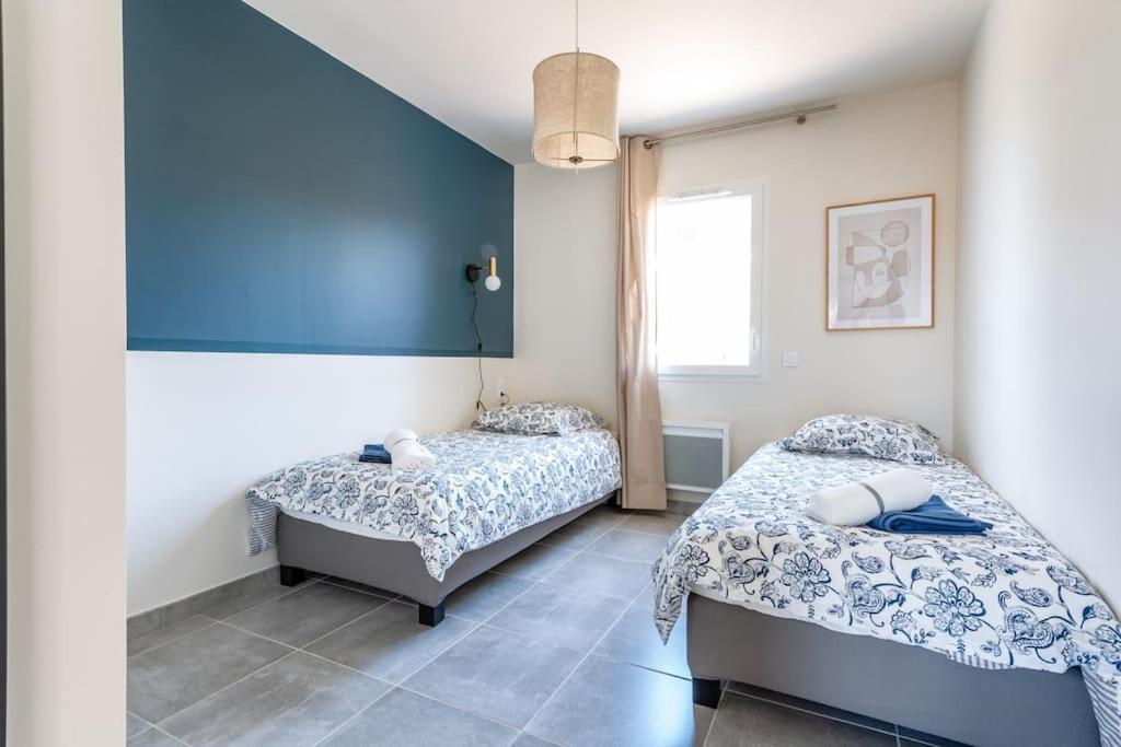 ☆ Blue Provençal Appartement ☆ Morieres-les-Avignon Extérieur photo